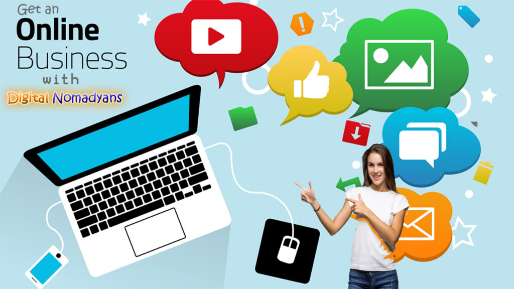 Get an Online business with Digital Nomadyans